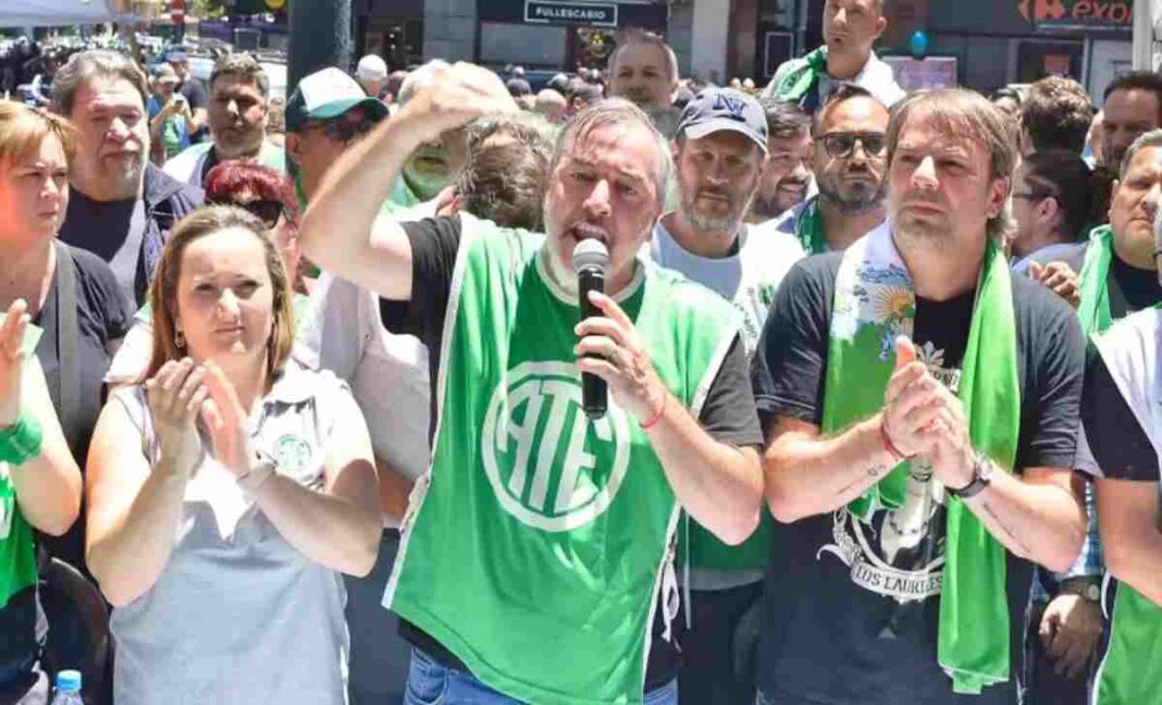 ATE anunció un paro nacional de 24 horas para el 15 de octubre contra el decreto 70/23 ATE-paro-nacional