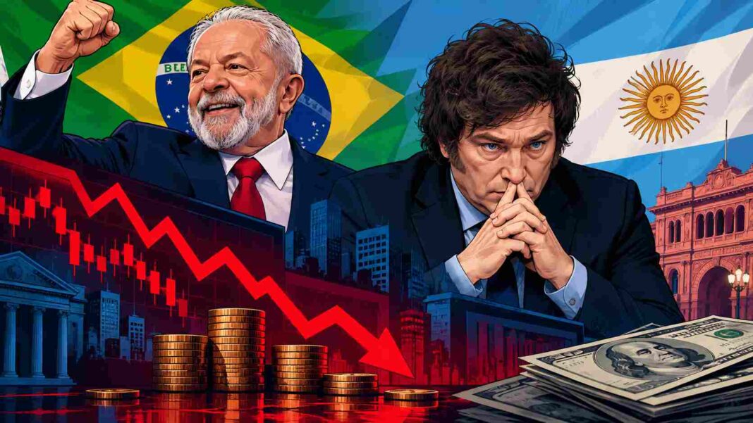 El efecto Lula golpea a los mercados argentinos: caen bonos y acciones y sube el riesgo país Bolsa