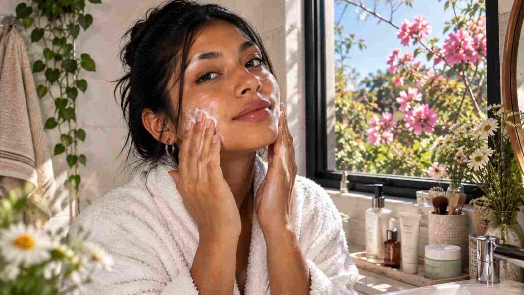 Skincare en primavera: cómo adaptar la rutina y cuidar la piel Exfoliar