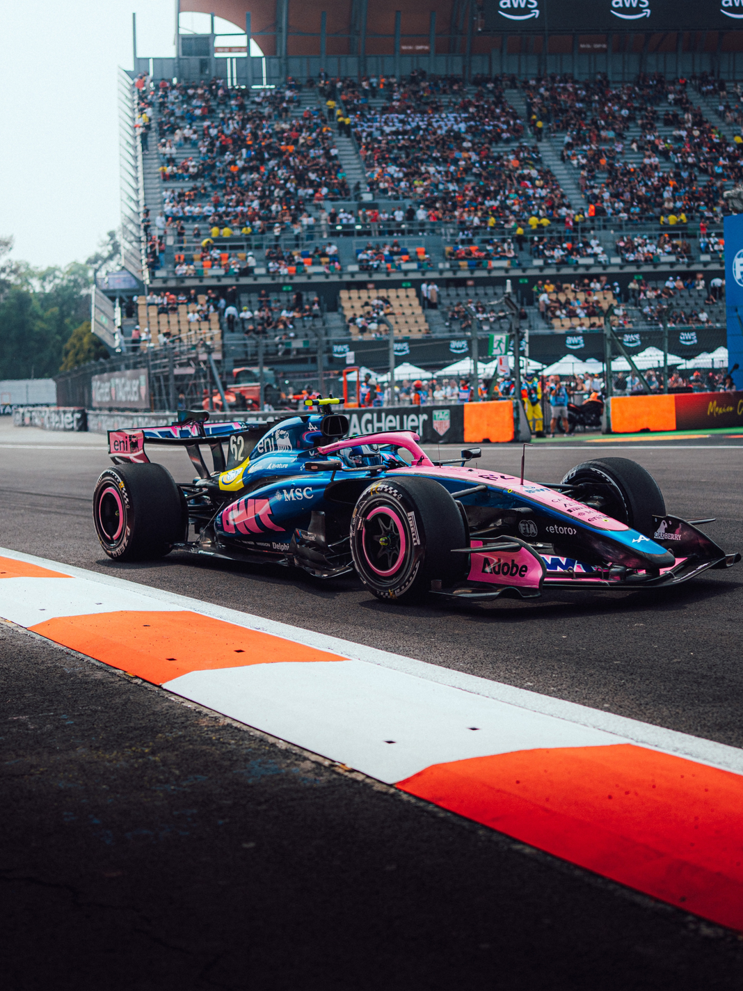 Colapinto salió a pista en la FP2 del GP de México Colapinto salió a pista en la FP2 del GP de México